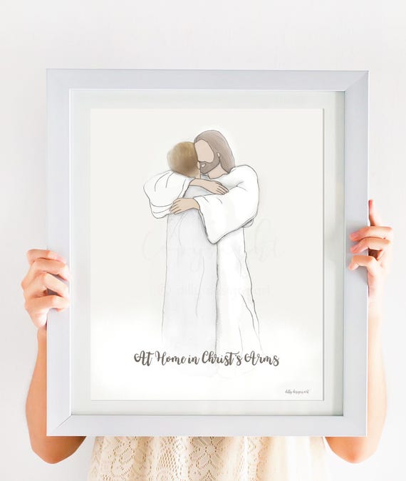 Jesus Christ Art: Christian Sympathy Gift (Digital Download