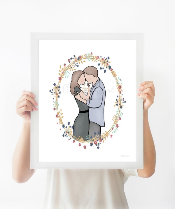 Angel Baby Memorial Art: Infant Loss Gift for Grieving Parents (Digital Download)