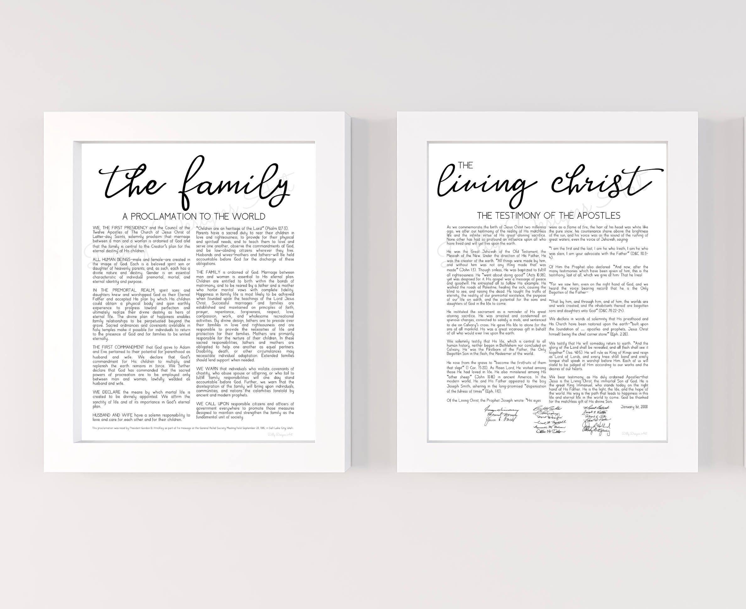 The Family members Proclamation, The Dwelling Christ, Family members picture regarding The Living Christ Free Printable called The Household Proclamation, The Dwelling Christ, Relatives