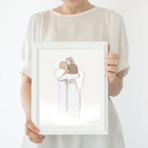 Sympathy Gift Art: Bereavement Loss Memorial (Digital Download)