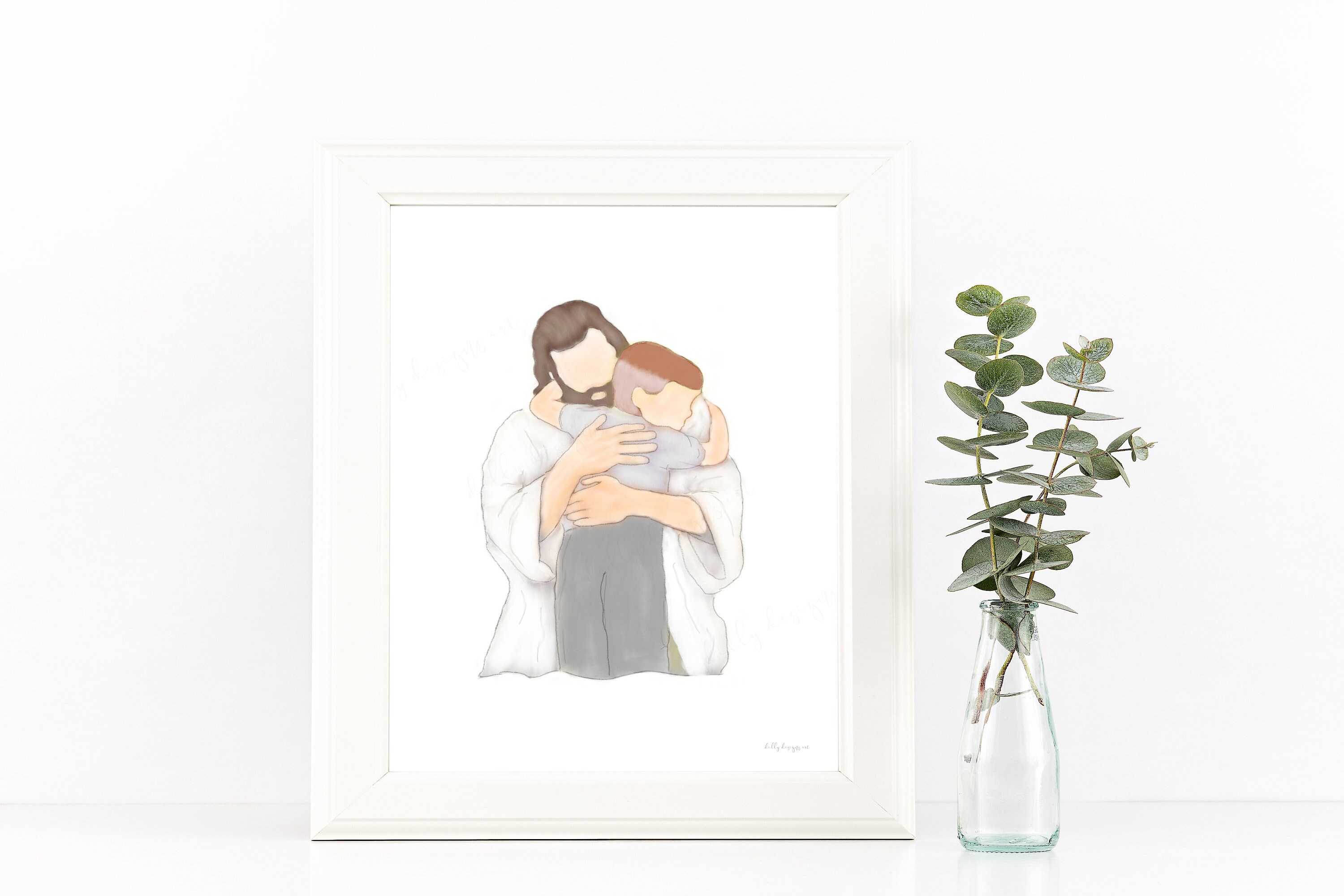 Christ, LDS Baptism, LDS Baptism Gift, LDS, Baptism, Lds ...