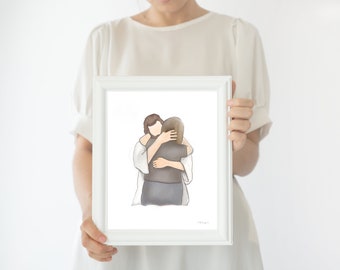 Sympathy Gift Art: Bereavement Memorial Print (Digital Download)