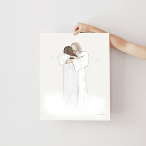 Memorial Gift, Memorial Printable, Bereavement Art, Funeral Gift, Funeral Art, Christian Art, Christian Gift, Christ Art, Sympathy Art, Art