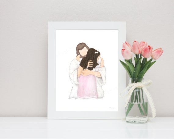 Jesus Christ Hug Art: Christian Home Decor (Digital Download)