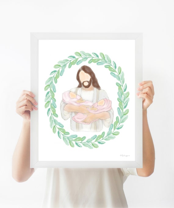 Loss of Multiples, Memorial Printable, Grief Printable, Christian Printable, Church Printable, Jesus Christ Printable, Babies With Christ