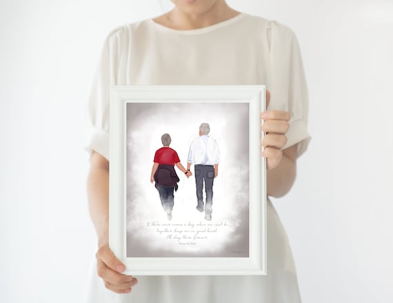 Husband Loss Memorial Art: Angel Wings Remembrance (Digital Download)