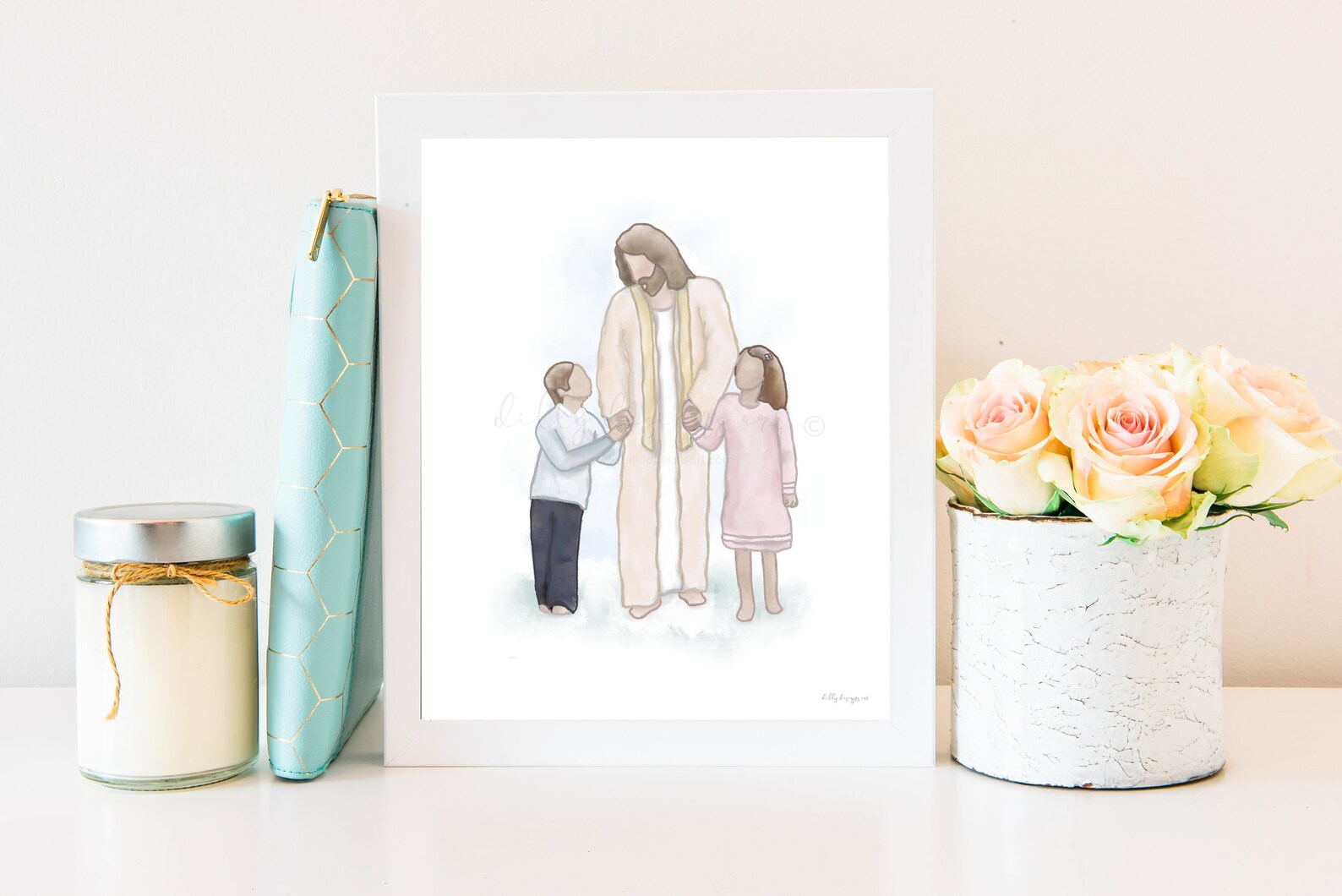 Christ and Children Christ Children Jesus With Children - Etsy
