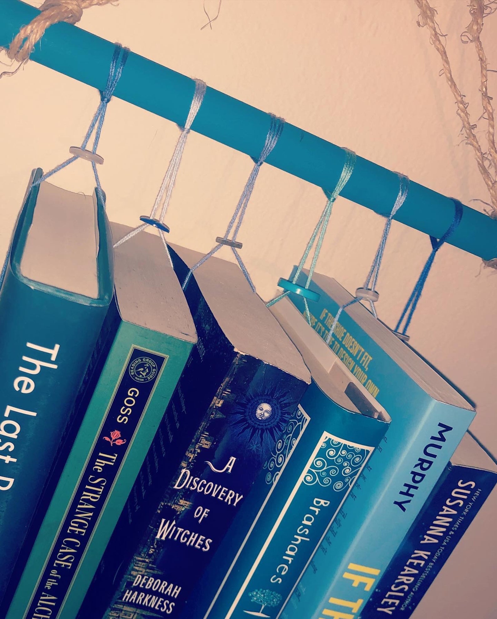 Hanging / Floating Bookshelf and Display Etsy