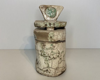 Japanese round Box ceramic