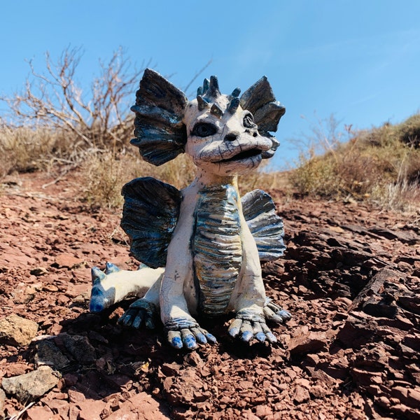 céramic raku Dragon