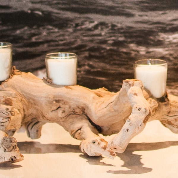Driftwood Candelabra Centerpiece