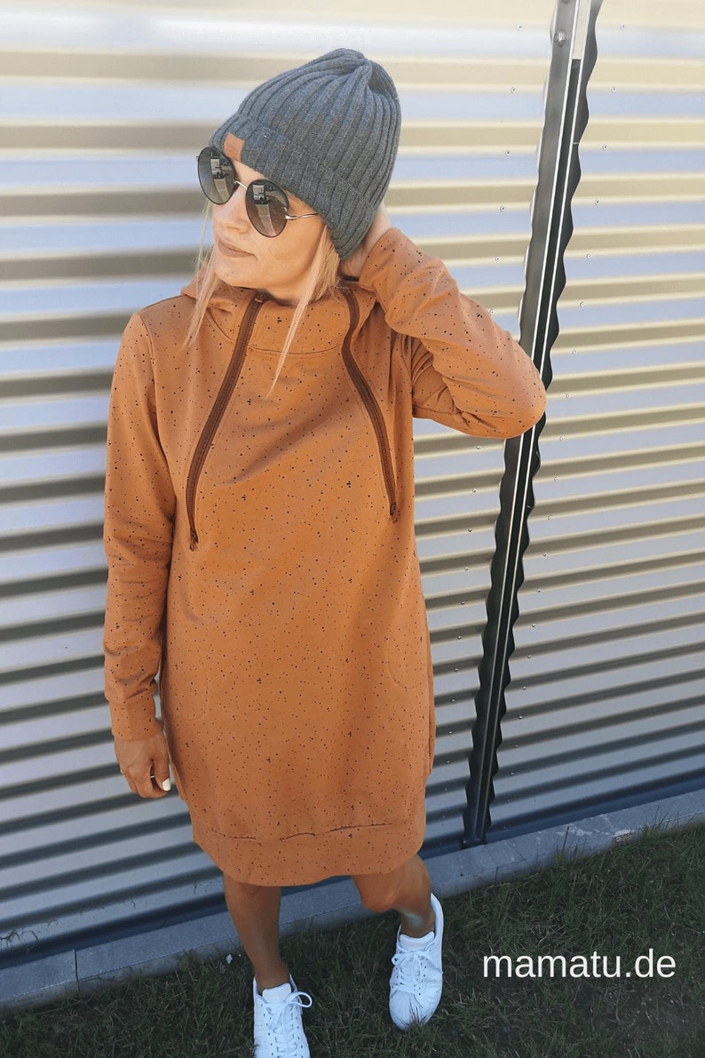 Nursing Long Dress With Hoodie. Breastfeedingfriendly Etsy