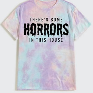 theres some horrors in this house, halloween, fall svg, vector svg, funny svg, party, hoes in house Cricut, sublimation designs, love