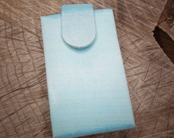 Baby Blue Toothpick Mirror ~1 pieces   Code : 100579 Baby Blue | Handcrafted Pocket Mirror | Unique Gift for Her