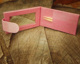 Pink Mirror Toothpick Case #100156 - 1@