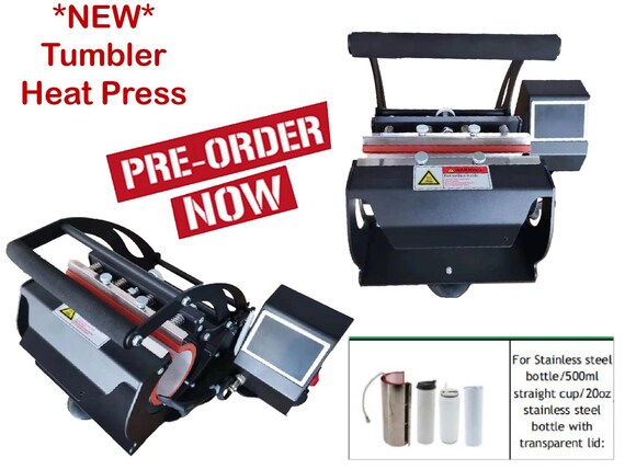 heat press for 20 oz tumbler