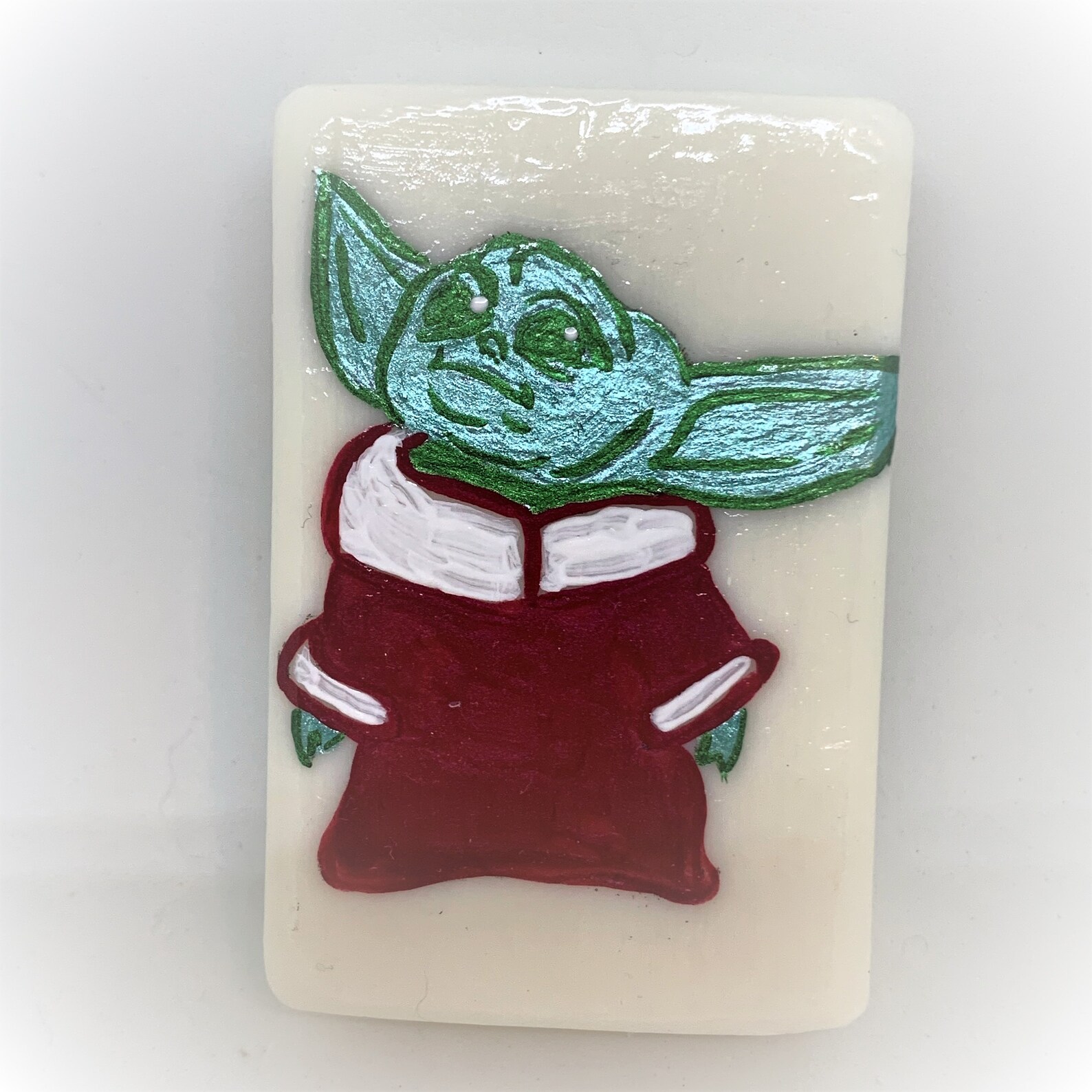 Baby Yoda First Christmas Frame and Baby Yoda Soap Baby Yoda Etsy