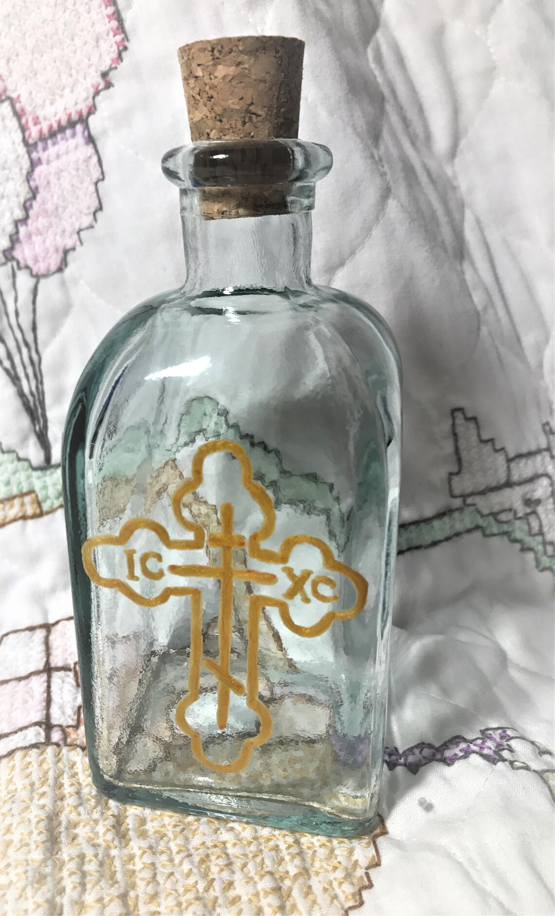 Baptism Oil Bottle Personalized Etsy