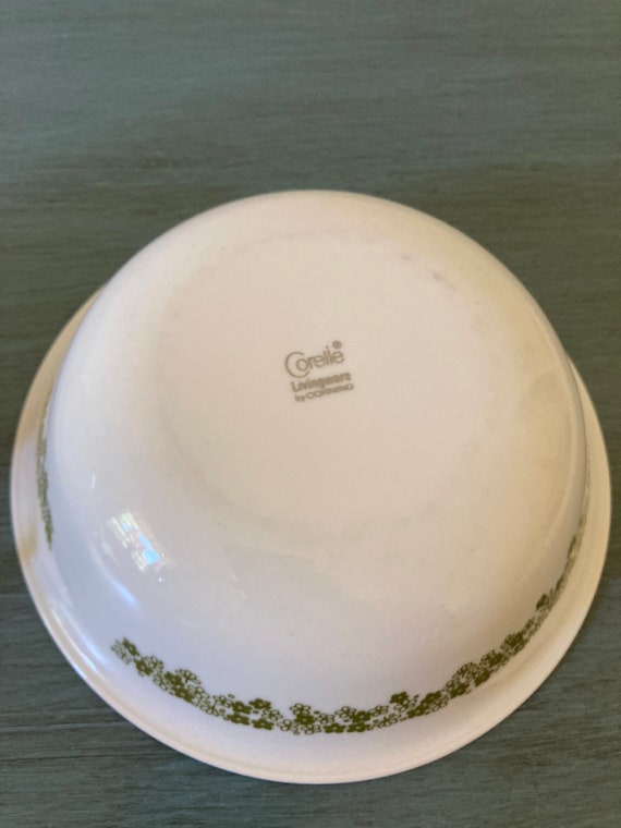 Pyrex Corelle Crazy Daisy / Spring Blossom Saucers, Dinner Plate