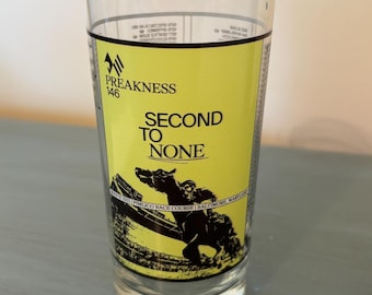 Pimlico 146th Preakness Glass 2021 Black-Eyed Susan Triple Crown Rombauer