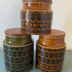 Hornsea Heirloom Canister - Tea Sugar - Sold Separately