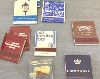 Vintage Matchbooks - Germany Europe