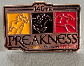 Pimlico 140th Preakness Pin Black-Eyed Susan Triple Crown 2015