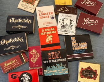 Vintage Matchbooks - Virginia