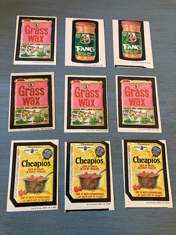 1980s TOPPS Wacky Packages Wacky Packs Stickers - Sold Separately
