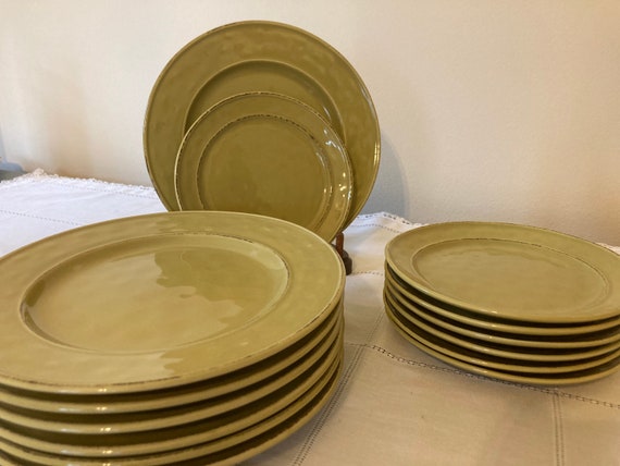 Pier 1 Pier One Martillo Sage Bread Plates - Set of Seven - Etsy