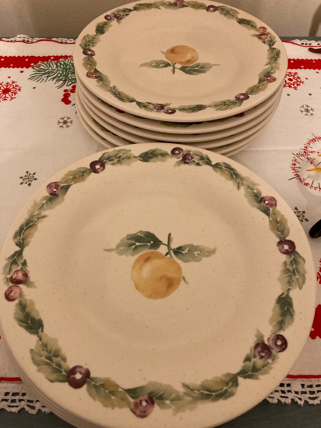 Pfaltzgraff Jamberry Salad Plates 10 Available