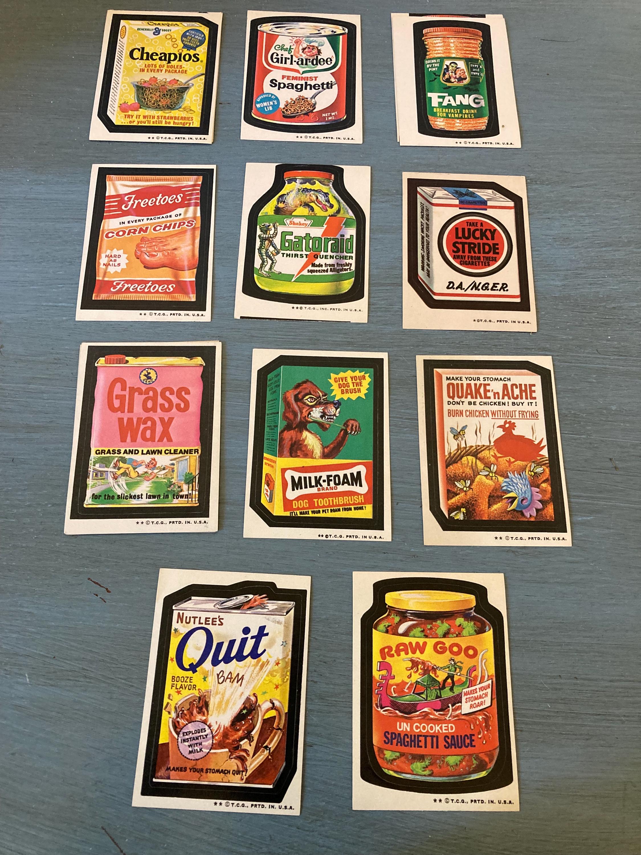 1980s TOPPS Wacky Packages Wacky Packs Stickers - Sold Separately