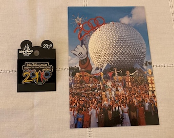 Disney World Trading Pin Millennial Commemorative 2000 Celebrate the Future