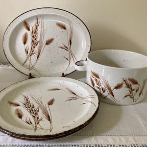 Stonehenge Midwinter Wild Oats Replacement Pieces Plates, Cups
