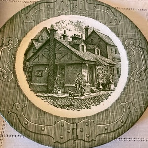 Royal USA Old Curiosity Shop Four-or Five-Piece Place Settings and Soup Bowls