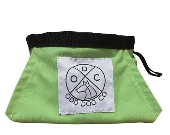 Travel Dog Bowl Lime Green: Food and Water | Camping | Hiking | Glamping | Dog Supplies
