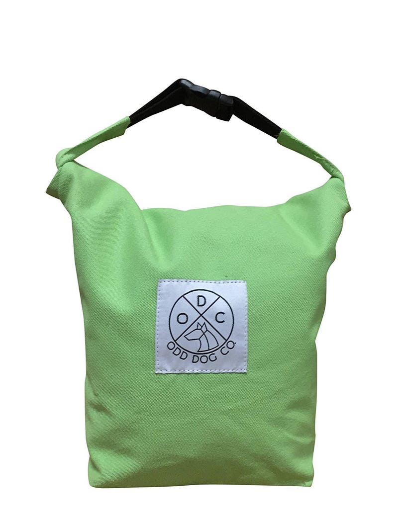 Large Travel Dog Food Container Lime Green Camping Pet Etsy