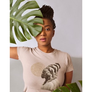 Fulani Tee // Afrocentric Tee // Afrocentric Clothing // Vintage Africa