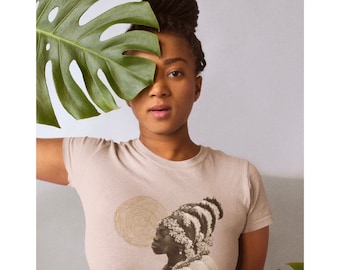 Camiseta Fulani // Camiseta afrocéntrica // Ropa afrocéntrica // Vintage África