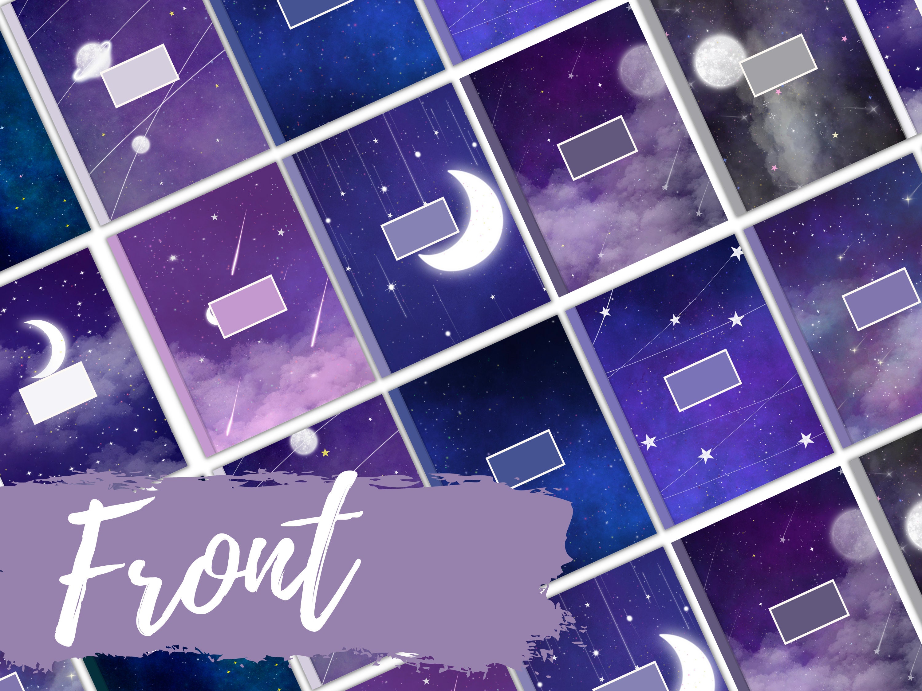 Editable KDP Paperback Cover Template Canva Etsy