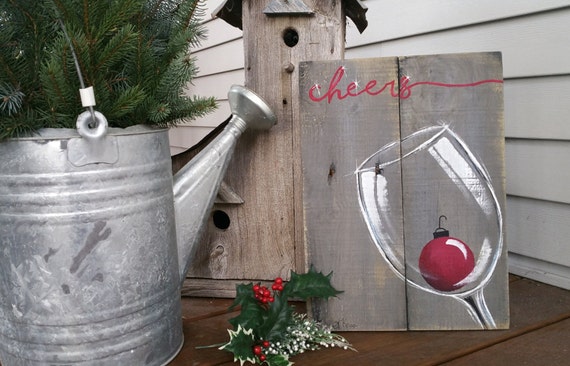 Wood Christmas Ornaments - Studio Vino Paint & Sip