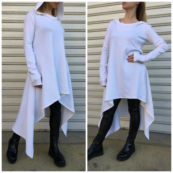 oversized hooded sweater dress
