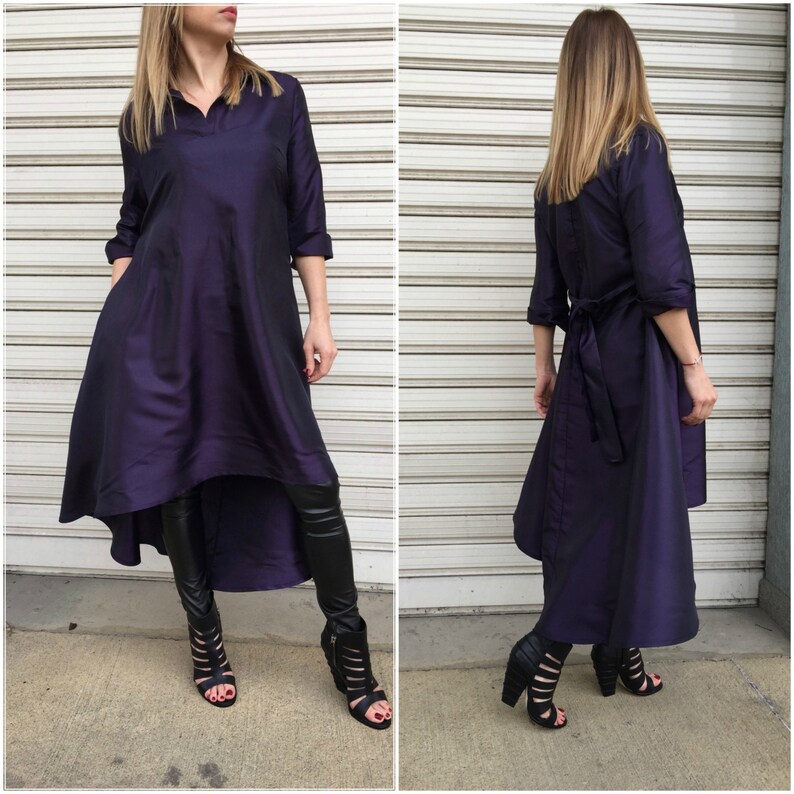Oversized Tunic Top Loose Asymmetric Tunic Dress Extravagant Dress Maxi Dress EXPRESS SHIPPING Sweet Symphony