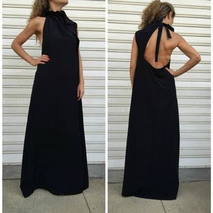 backless maxi dress formal
