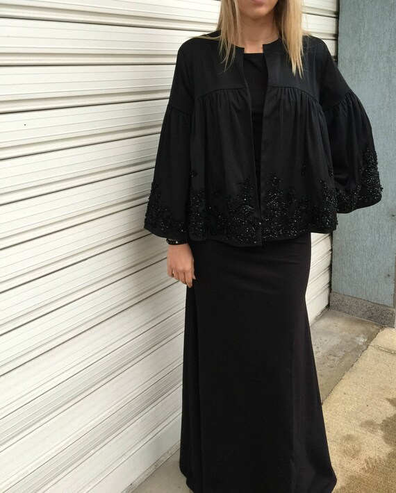 black vest top dressy