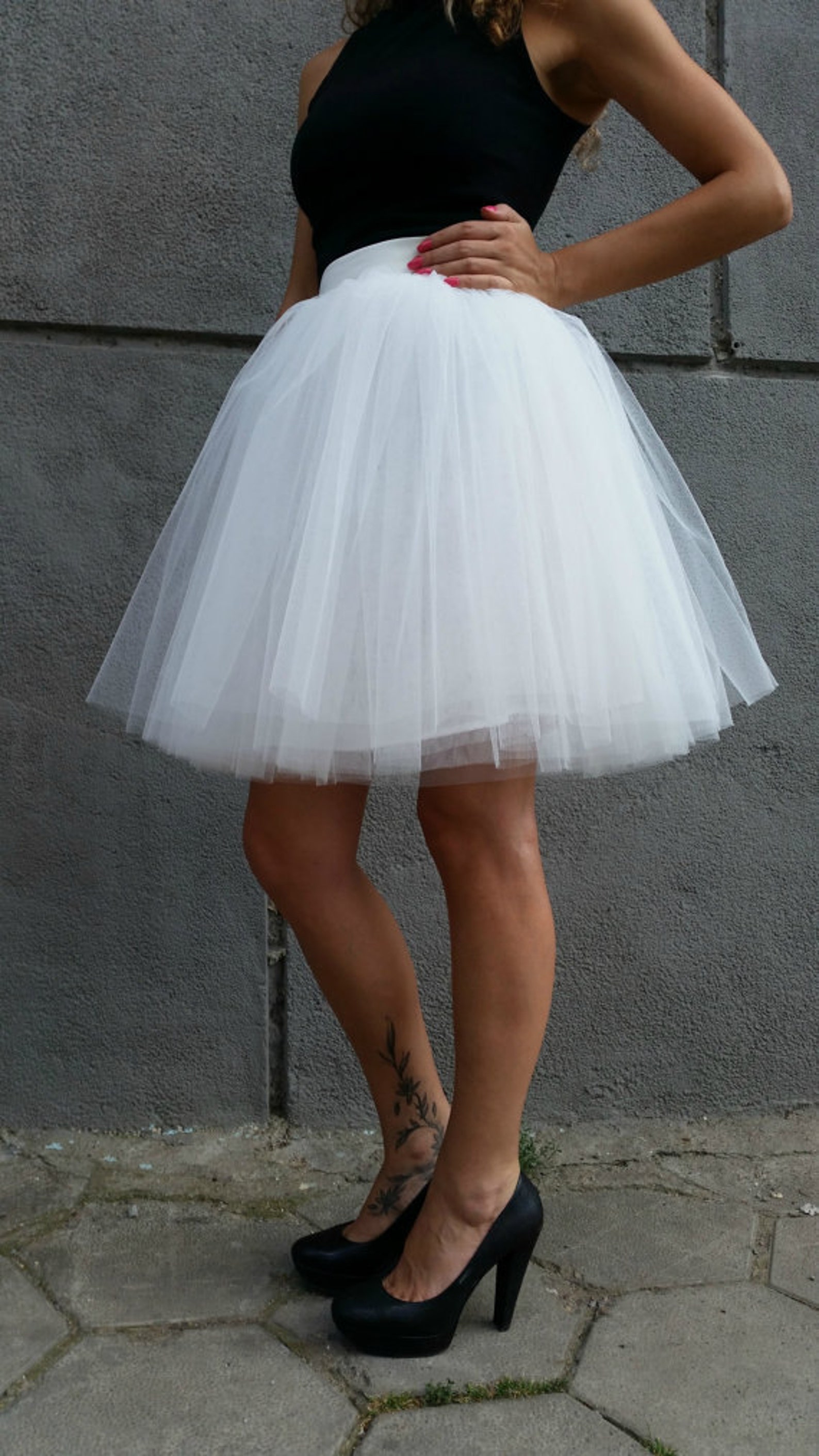 off white tutu skirt