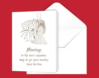 Le mariage est le plus cher... Carte