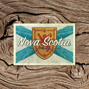 Carte postale de la Nouvelle-Écosse