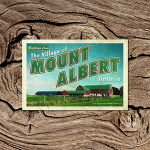 Mount Albert Ontario Postcard