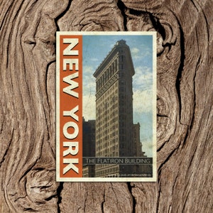 Carte postale du New York Flatiron Building
